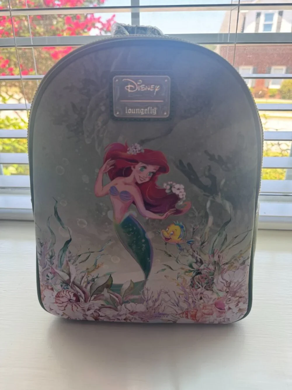 Disney Loungefly Green Ariel Mini Backpack New with Tags